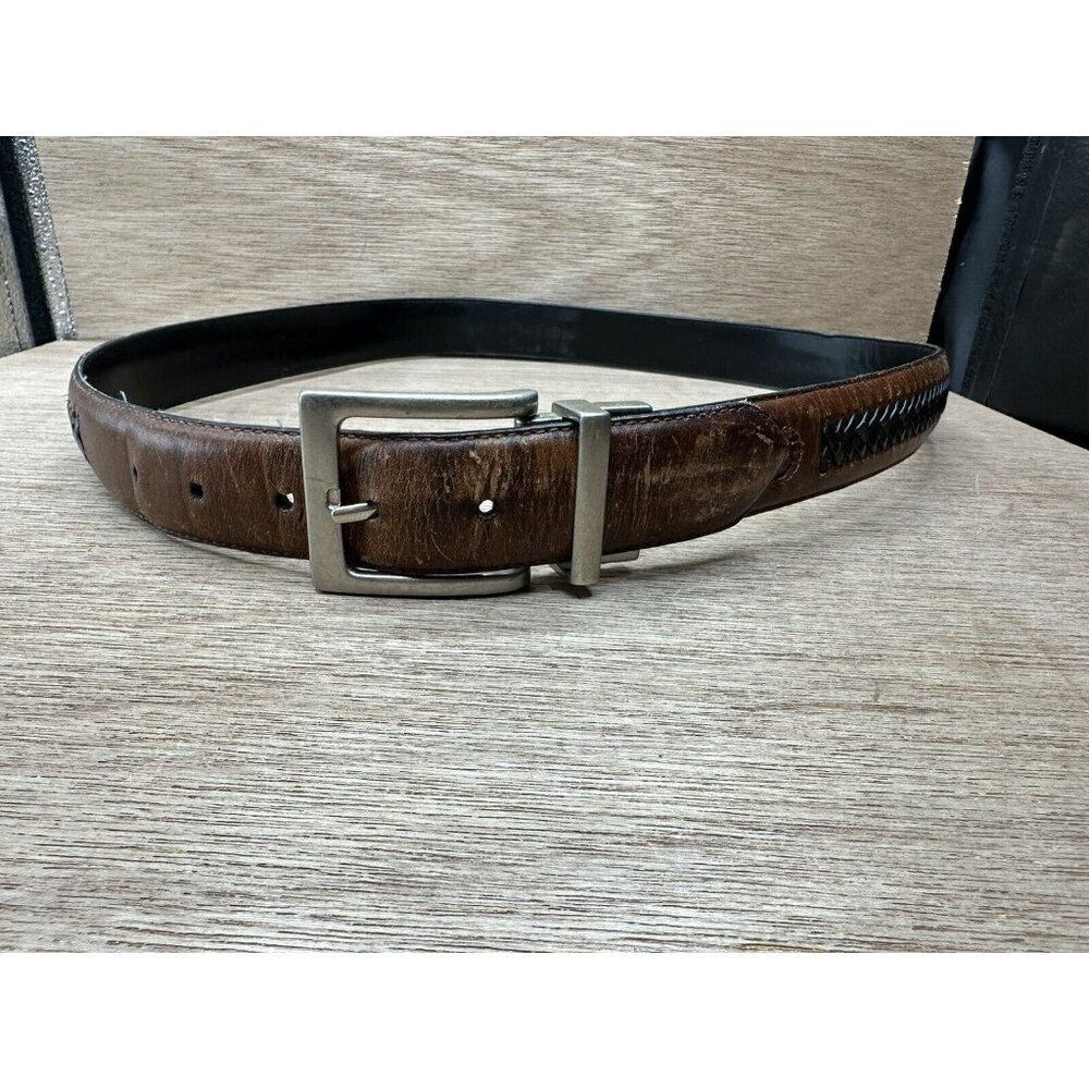 Columbia Brown Leather Belt Size 38/95